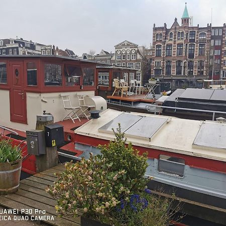 Waterloo Square River Vieuw Houseboat Amsterdam Bagian luar foto