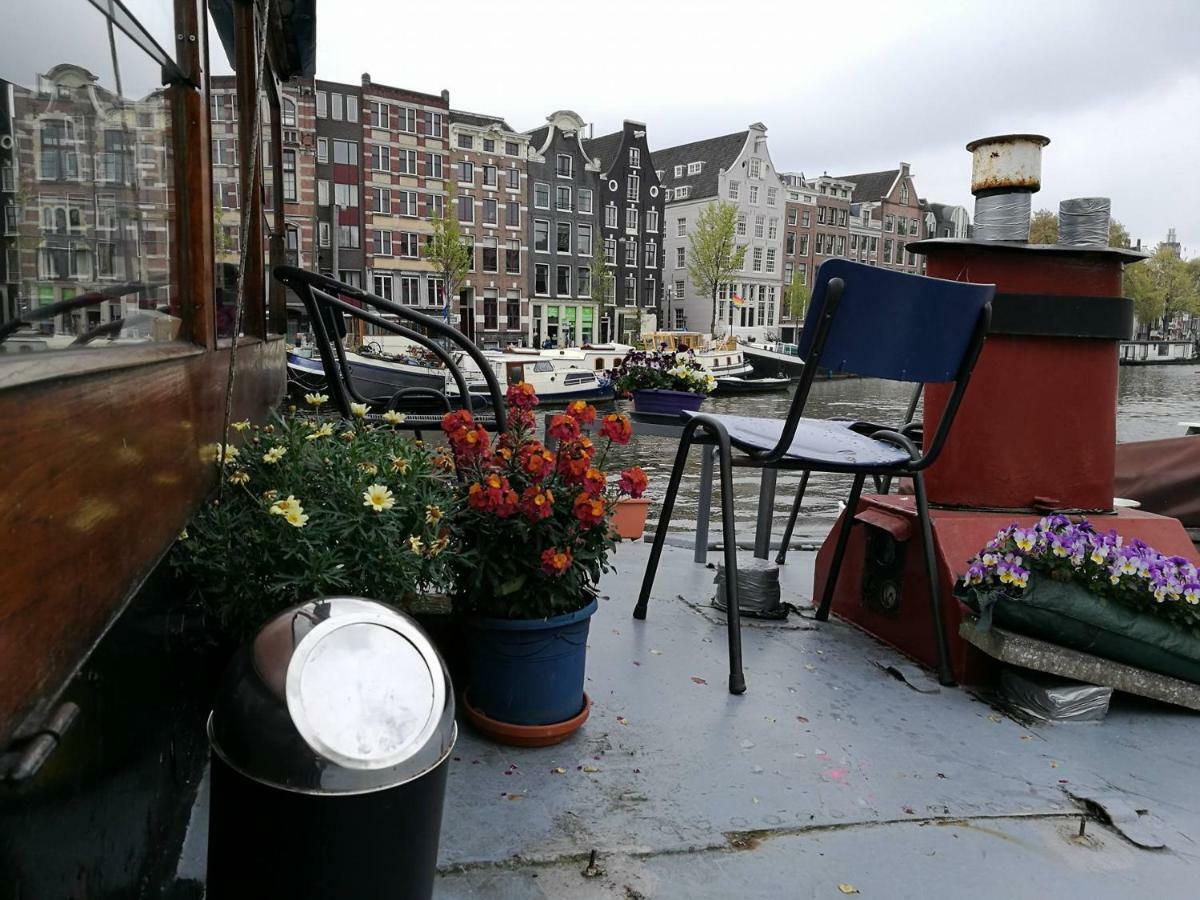 Waterloo Square River Vieuw Houseboat Amsterdam Bagian luar foto